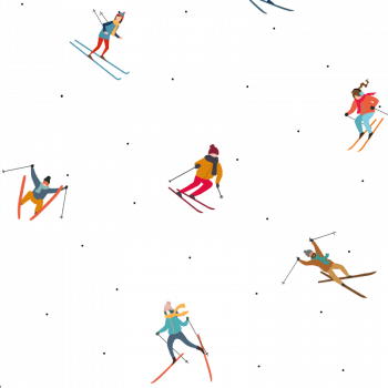 skiing design