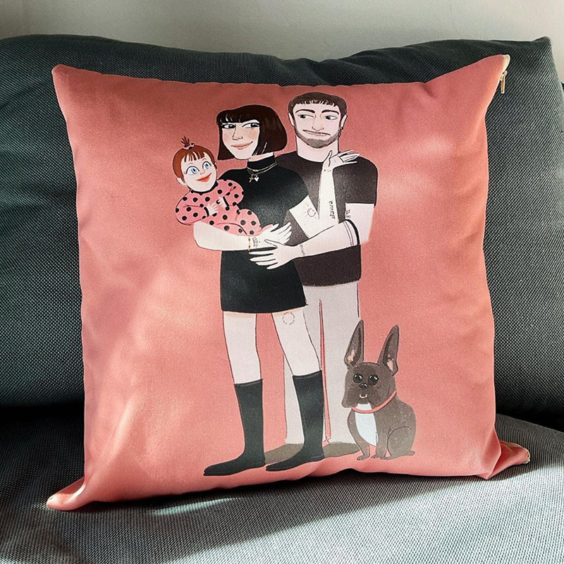 decorative personalized pillow