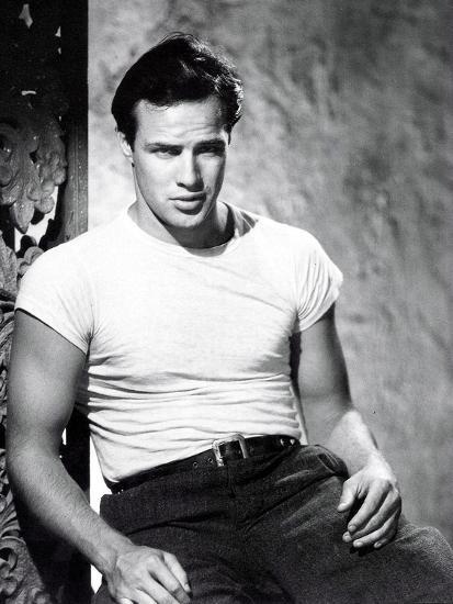 Marlon Brando in classic white t.shirt